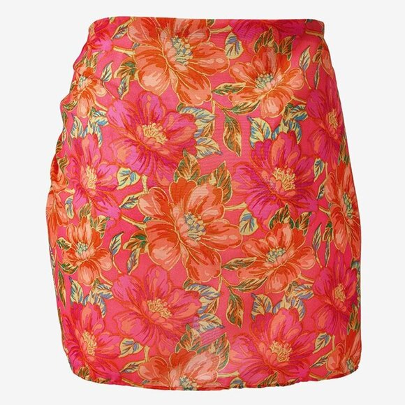 Beach Riot Melanie Sarong In Miami Peony Standard One size  New in package - Picture 3 of 3